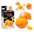 thumbnail image 1 of Fruit Puzzle Toys - Orange Sea Urchins Garlic Shape Puzzles, 3D Space Sense Exercise Sturdy PVC Assembly Educational Learning Toys, 1 of 8