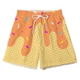 thumbnail image 2 of WILLBEST Shorts para Hombre. Shorts de Tabla para Hombre para Nadar En La Playa y Hacer Ejercicio. Diseño Elegante con Cordones y Estampado de Hielo Derretido para Cualquier Temporada. 2136, 2 of 5
