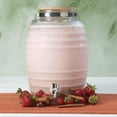 thumbnail image 5 of 9.2 Liter Jaron Vitrolero Glass Beverage Drink Dispenser Set Agua Frescas Lemonade with Ladle, 5 of 7