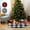 A438 Usloyux under 5$, variant on Usloyux Under $5 Christmas Tree Skirt, Plaid Fabric Tree Collar for Holiday Decor, Xmas Tree Base Cover with Classic Checkered Pattern, Decorative Round Mat for Festive Season