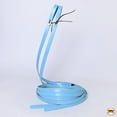 thumbnail image 2 of HILASON Western Premium Biothane Leather Horse Split Rein Turquoise, 2 of 3