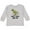 AC-Heather Grey, variant on Inktastic Mimi and Poppop Love Me Dinosaur Boys Long Sleeve Toddler T-Shirt