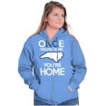 thumbnail image 4 of North Carolina You're Home Here Cute Zip Up Hoodie Men's Women's Brisco Brands 3X, 4 of 6