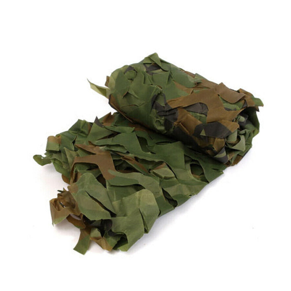 Woodland Desert Leaves Camouflage Camo Army Net Netting Camping Military Hunting 