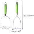 thumbnail image 3 of 2pcs Potato Wire Masher Stainless Steel Manual Potato Crusher Hand Wire Masher Kitchen Utensil, 3 of 8