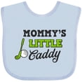 thumbnail image 3 of Inktastic Mommys Little Caddy with Golf Club and Ball Boys or Girls Baby Bib, 3 of 4