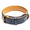 darkBlueMink, variant on Filbert Padded Leather Dog Collar for Medium Dogs, Genuine Soft Leather Collar for Dogs, Heavy Duty, Stylish Design, Ultra-Durable