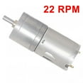 thumbnail image 1 of Jga25-370 12V Geared Motor Dc Motor Electric Gear Motor High Torque 22 Rpm, 1 of 10