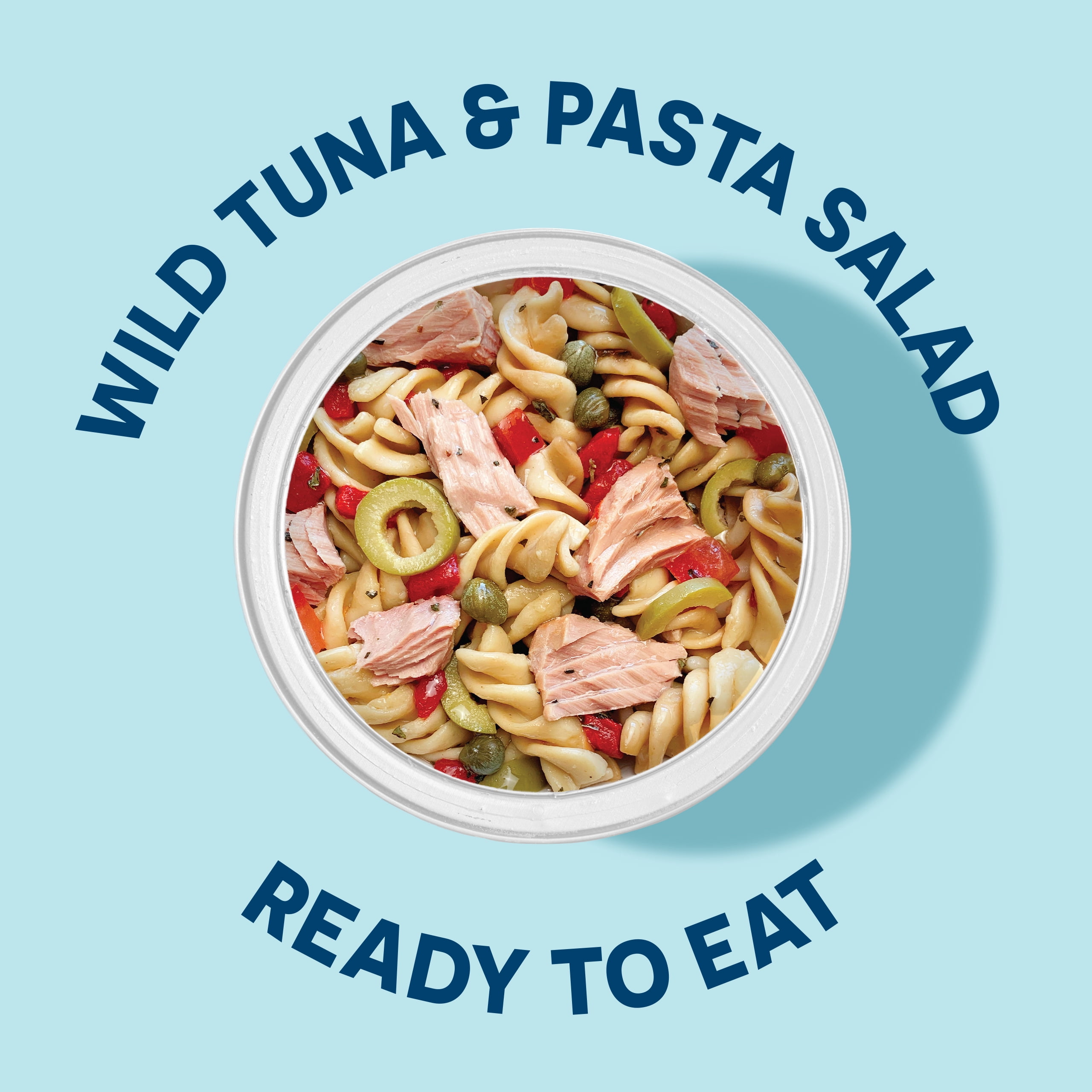 (9 pack) Wild Planet Ready to Eat Wild Caught Tuna Pasta Salad with Veggies, 5.6 oz Can