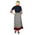 thumbnail image 2 of Bimba Robe Femme Classique Ligne A Coton Kurti Anarkali Longue Blouse Haut, 2 of 6