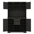 thumbnail image 7 of Farmhouse Wine Cabinet | Store Wine, Cups and Decoratives | High - quality Hardware for Doors | Overcome Limited Storage, 7 of 7