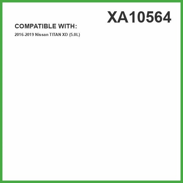 ECOGARD XA10564 Premium Engine Air Filter Fits 2016-2019 Nissan TITAN XD