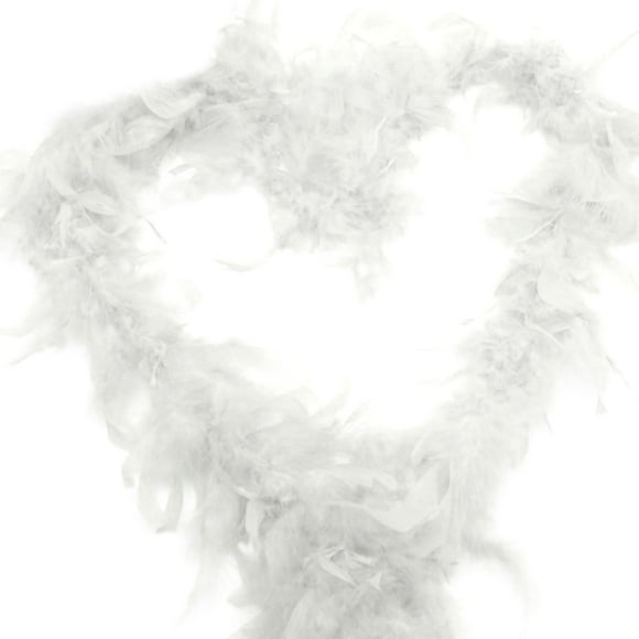 Quality White Feather Flapper Christmas Decor Hen Night Dance Party Show Costume Chandelier Dress Decoration Material Ribbon Cloth Belt Display Activity DIY Feather Material best Valentine gifts 2026