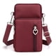 thumbnail image 1 of JANKS Bolso bandolera pequeño para mujer - Mini monederos para teléfono con correa cruzada y billetera - Bolso de nailon para brazo, 1 of 5