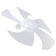 thumbnail image 4 of EeaseMX Aspas del ventilador 5 hojas Aspas del ventilador de mesa de plástico de repuesto Aspas del ventilador del pedestal, 4 of 8