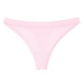 thumbnail image 5 of TTUHYWXI Women's Breathable Seamless Thong Panties No Show Underwear 6 Pack (Pink, M), 5 of 7