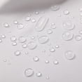 thumbnail image 3 of Cortina De Baño, Tela Impermeable Blanca, Color Sólido, Cortina De Ducha Impermeable De Poliéster para Hotel, 180 De Ancho * 180 De Alto, 3 of 5