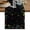 Black, variant on Black Birthday Table Runner, Colorful Confetti Ribbons Polka Dots Classroom Washable Cotton Linen Table Runners 36 Inches Long, Dresser Scarf Runner for Nightstand/End Tables/Round Tables 13''x36''