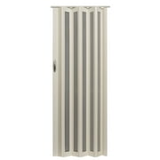 Homestyle Metro PVC Folding Door fits 36 x 80 White with frosted insert