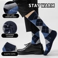 thumbnail image 3 of 6 Pairs Merino Wool Socks for Men, Mens Black Winter Thermal Wool Dress Crew Hiking Socks, 3 of 7