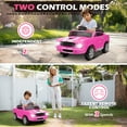 thumbnail image 4 of UBesGoo 12V Licensed Shelby Electric Ride on Car, Kids Powered Ride On Toy Car,  w/ Parent Remote Control, Pink, 4 of 12