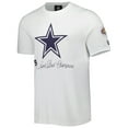 thumbnail image 2 of Men's New Era White Dallas Cowboys 5x Super Bowl Champions T-Shirt, 2 of 3