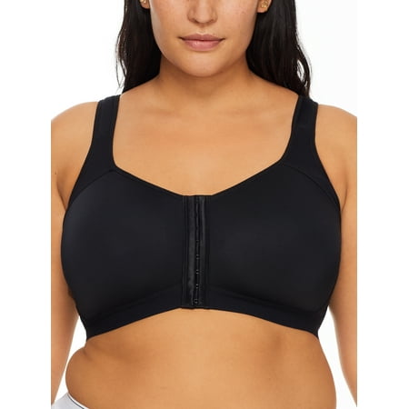 

Women s Leading Lady 5503 Lillian Front Close Posture Back Wireless Bra (Black 40DD)