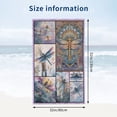 thumbnail image 4 of Dragonflies Decor Bath Towel Soft and Highly Absorbent for Adults, 4 of 7