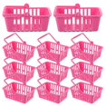 thumbnail image 1 of 12pcs Simulate Shopping Basket Supermarket Handheld Basket Models for Doll House, 1 of 4