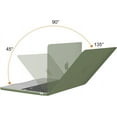 thumbnail image 4 of Compatible con MacBook Air de 13 pulgadas (2024, 2023, 2022, M3, A3113, M2, A2681), Touch ID, funda rígida y teclado., 4 of 4