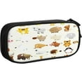 thumbnail image 1 of Full Moon Seen Pencil Case, Large Capacity Large Pen Holder Pouch, 1 of 4