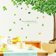 thumbnail image 3 of Decoración Árbol verde vinilo extraíble DIY habitación decoración del hogar pegatinas de pared calcomanía, 3 of 7