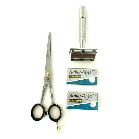 HASHIR’s 6.5″ GERMAN Barber Haircutting Scissors Shears Bangs Hair Trimming Cutting Removal