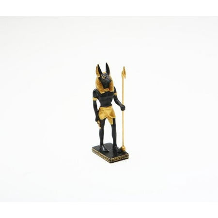 3.5 Inch Pewter Statue - 3.5 Inch Anubis Egyptian Guardian Mythological Statue Figurine