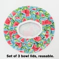 thumbnail image 4 of Bowl Covers Reusable In 3 Size Stretch Cloth Fabric Food Storage Covers, 4 of 9