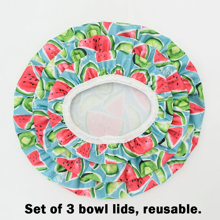 Fabric Bowl Covers - Set of 3