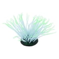 thumbnail image 4 of DOLITY Decorative Aquarium Artificial Anemone Simulation Luminous Coral Silicone-Green, 4 of 9