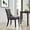 Dark Grey, variant on Modway Regent Tufted Fabric Dining Chair in Brown