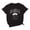 Black, variant on Womens Graphic Fashion Tee Short Sleeve Crewneck Tops Summer Los Angeles Print T Shirts Casual Soft Breathable Daily Clothing