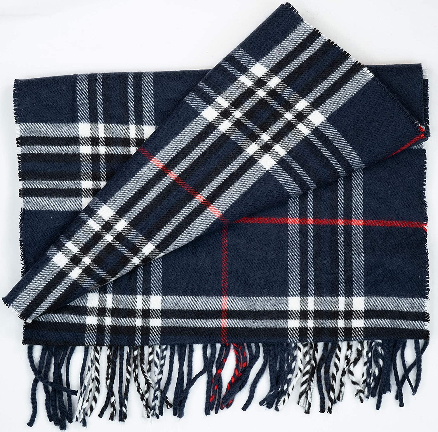 Free Shipping 2PLY Soft Warm 100% Cashmere Scarf Made in Scotland Men Women 