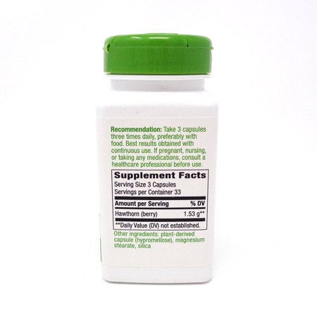 ネイチャーズウェイ ホーソーンベリー 1080mg 100粒 Nature's way Hawthorn Berries