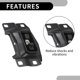 thumbnail image 4 of Soporte del motor del motor Unique Bargains No.BP4N39070D - Soporte de transmisión frontal del automóvil - para Mazda 3 2.0L 2.3L 2004-2009 1 Pc, 4 of 7
