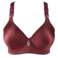 thumbnail image 2 of Summer Savings Clearance 2025! TAGOLD Womens Plus Size Bra Clearance,Summer Casual Bras for Womens, Women Bra Lingerie Seamless Plus Size OnePiece Elastic Comfort Cotton Vest Bra Underwear, 2 of 3