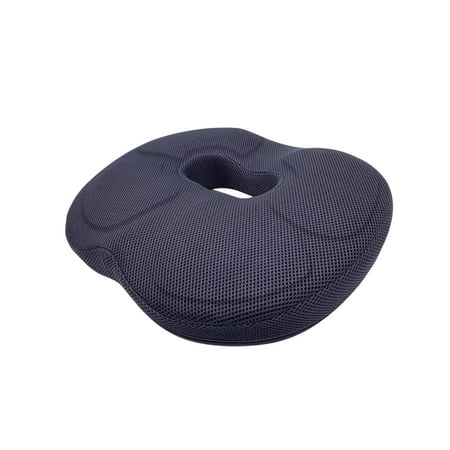 Breathable Sitting Donut Cushion Pillow Memory Foam Chair Cushion Washable Blue