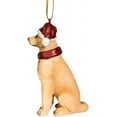 thumbnail image 5 of Golden Retriever Holiday Dog Ornament Sculpture, 5 of 8