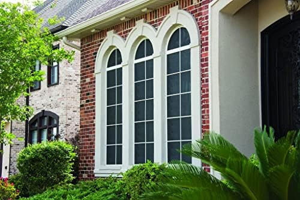 65% Solar Insect Screen Mesh Kit - (36 in x 25 ft) - Solar Screen Roll for Window, Patio, & More