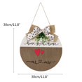 thumbnail image 3 of Wooden Hanging Decorations Valentine‘s Day Color Matching House Decorations, 3 of 3