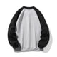 thumbnail image 4 of Blusas y camisas de manga larga con cuello redondo y detalles deportivos para hombre, sudadera con cuello redondo y manga larga, sudadera con capucha lisa, blusa de algodón para hombre, 4 of 5
