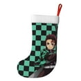 thumbnail image 2 of Demon Slayer Christmas Stocking 17.7" Classic Xmas Stockings For Family Holiday Fireplace Party Decorations, 2 of 8