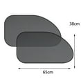 thumbnail image 6 of NIBOLOG Window Cover Protector Sun Shade Auto Rear Side Window Screen, 6 of 8